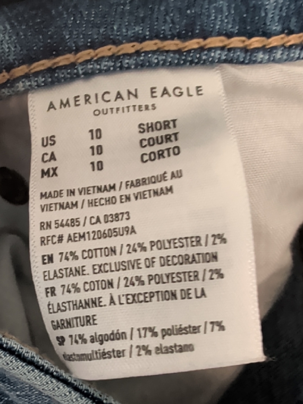 American Eagle - Festival Flare Jeans - 10 Short - Picture 2 of 11